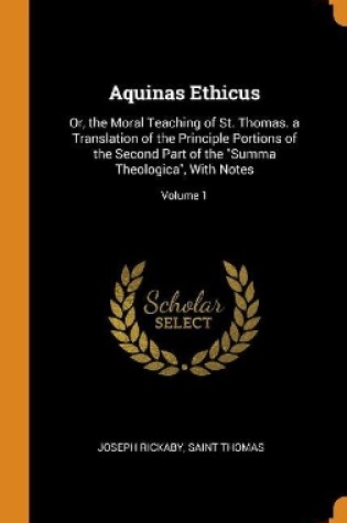 Cover of Aquinas Ethicus