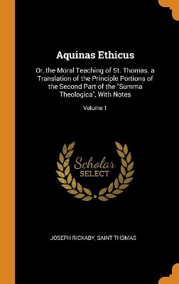 Book cover for Aquinas Ethicus