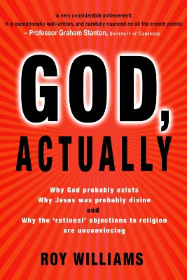 Book cover for God, Actually