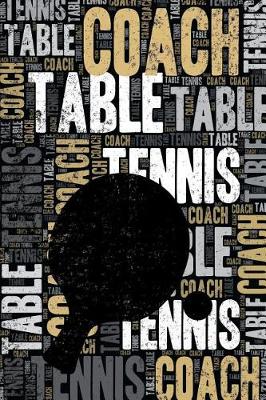 Book cover for Table Tennis Coach Journal