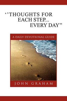 Book cover for ''Thoughts for Each Step... Every Day''