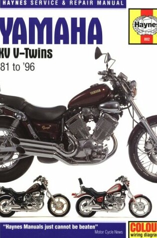 Cover of Yamaha XV V-Twins Service and Repair Manual