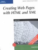 Book cover for New Perspectives on Creating Web Pages with HTML and XML