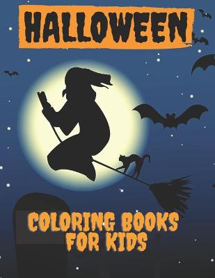 Book cover for Halloween Coloring Book for Kids