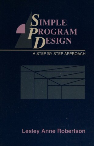 Book cover for Simple Program Design