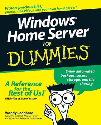 Book cover for Windows Home Server For Dummies