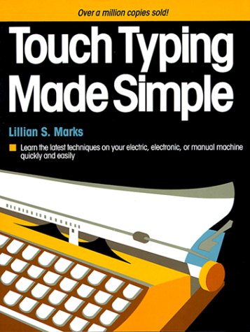 Book cover for Touch Typing Made Simple