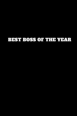 Book cover for Best Boss of the Year