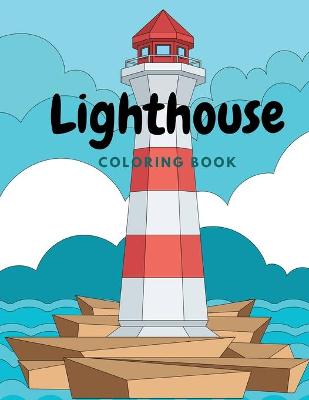 Book cover for Lighthouse Coloring Book