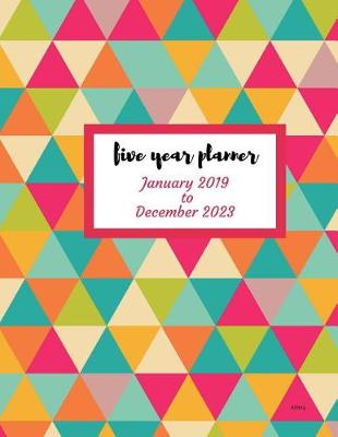 Book cover for 2019 - 2023 Abbey Five Year Planner