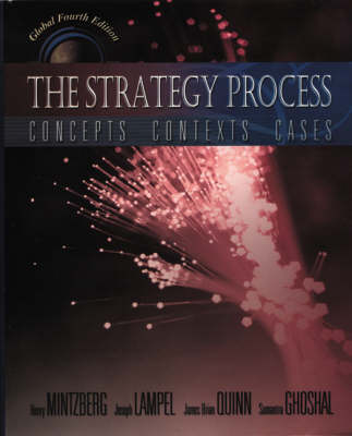 Book cover for Strategy Process (Global Edition) with                                CORPORATION: GLOBAL BUSINESS SIMULATION