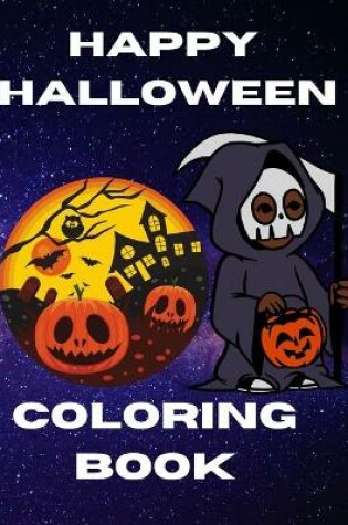 Cover of Happy Halloween Coloring Book