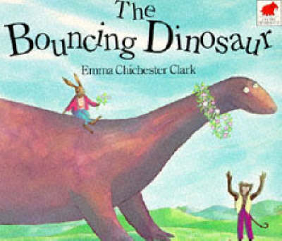 Book cover for The Bouncing Dinosaur