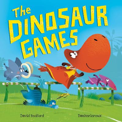 Book cover for The Dinosaur Games