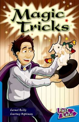 Book cover for Magic Tricks Fast Lane Blue Fiction