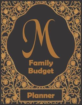 Book cover for M Family Budget Planner
