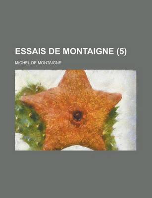 Book cover for Essais de Montaigne (5)