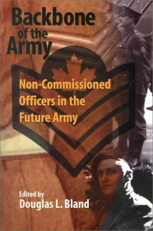 Book cover for Backbone of the Army