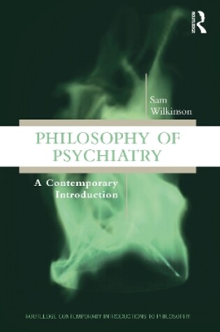 Cover of Philosophy of Psychiatry