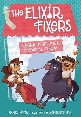 Book cover for Sasha and Puck and the Cordial Cordial