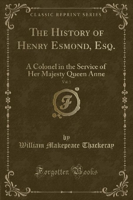 Book cover for The History of Henry Esmond, Esq., Vol. 1