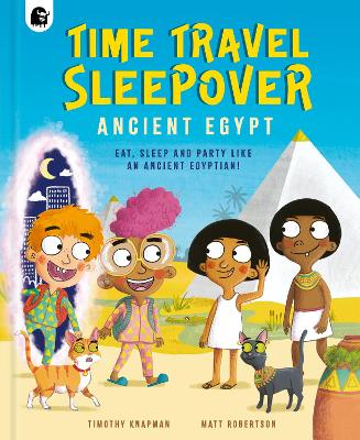 Book cover for Time Travel Sleepover: Ancient Egypt