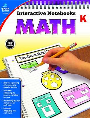 Book cover for Math, Kindergarten