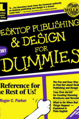 Cover of Desktop Publishing and Design For Dummies