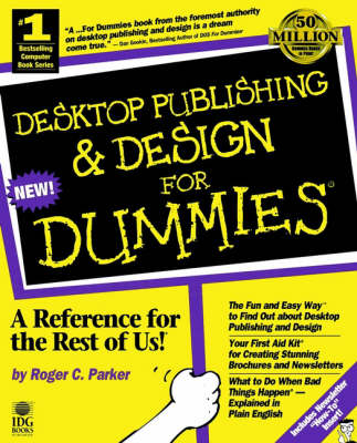 Book cover for Desktop Publishing and Design For Dummies