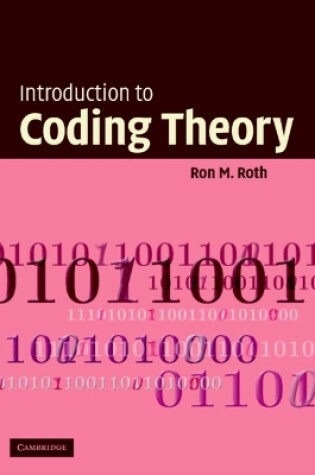 Cover of Introduction to Coding Theory