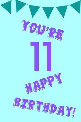 Book cover for You're 11 Happy Birthday!