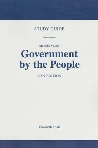 Cover of Study Guide for Govenment by the People, National, State, and Local, 2009 Edition