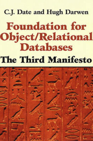 Cover of Foundation for Object / Relational Databases