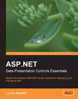 Book cover for ASP.NET Data Presentation Controls Essentials