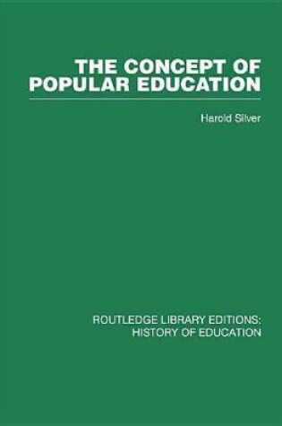 Cover of The Concept of Popular Education