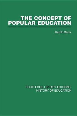 Book cover for The Concept of Popular Education