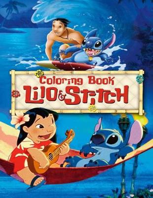 Book cover for Lilo & Stitch Coloring Book