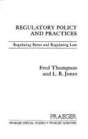 Book cover for Regulatory Policy and Practices