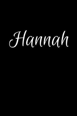 Book cover for Hannah