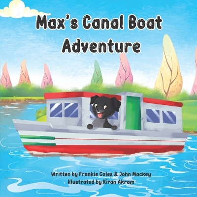 Book cover for Max's canal boat adventure