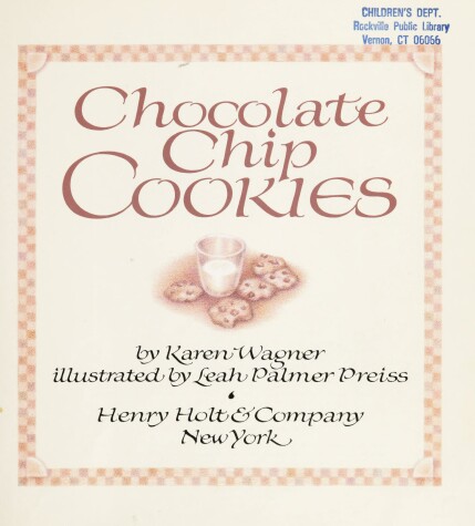 Book cover for Chocolate Chip Cookies