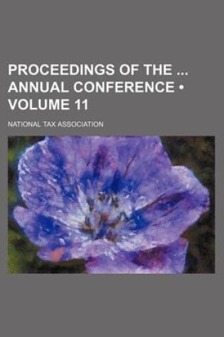 Cover of Proceedings of the Annual Conference (Volume 11)