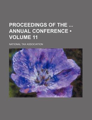 Book cover for Proceedings of the Annual Conference (Volume 11)