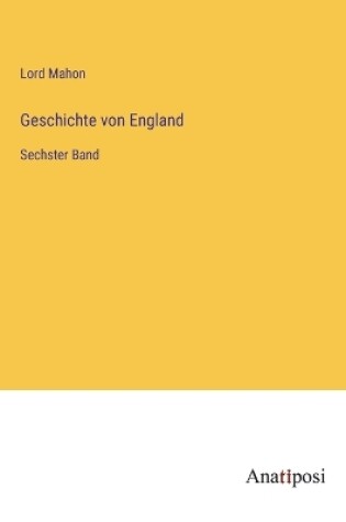 Cover of Geschichte von England