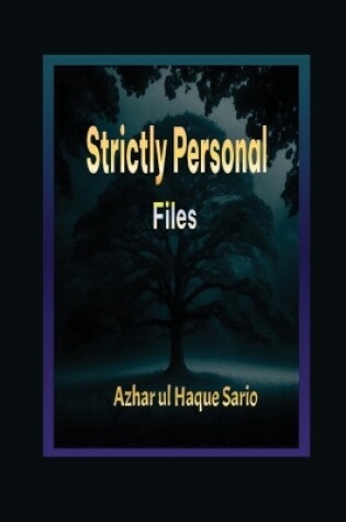 Cover of Strictly Personal Files