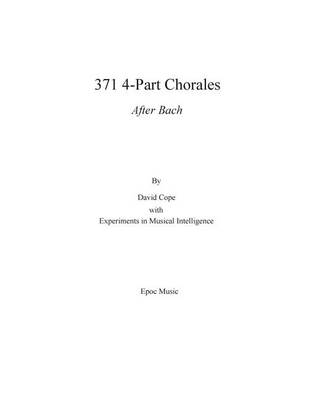 Book cover for 371 Chorales