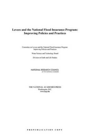 Cover of Levees and the National Flood Insurance Program