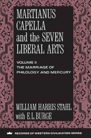 Cover of Martianus Capella and the Seven Liberal Arts