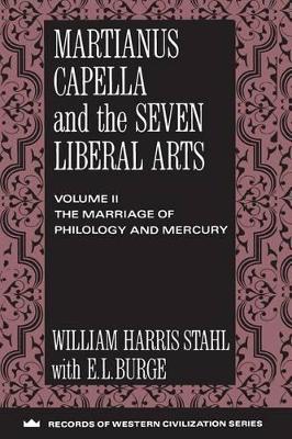 Book cover for Martianus Capella and the Seven Liberal Arts