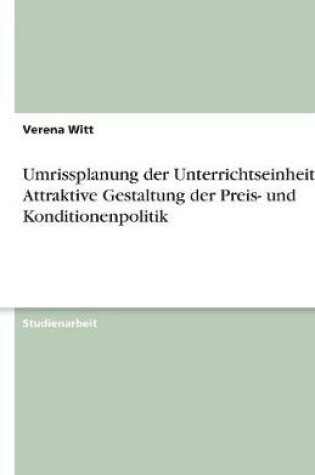 Cover of Umrissplanung der Unterrichtseinheit